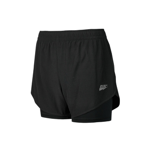 乔丹运动短裤女2026春季新款速干防走光女士裤子跑步裤健身透气