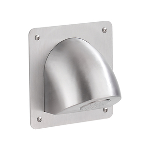 监狱羁押室淋浴水龙头 304不锈钢无悬挂淋浴头入墙式暗装开关专用