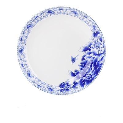 骨瓷家用圆形炒菜盘子