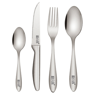 膳大皇德国西餐刀叉高档牛排刀叉勺食品级家用不锈钢西餐餐具套装