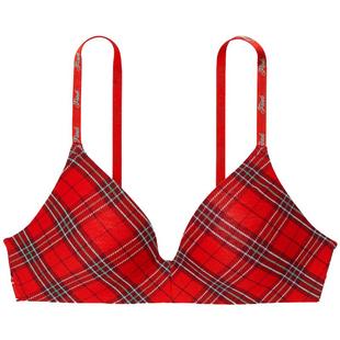 直降138|维多利亚的秘密 PINK3/4罩杯薄衬垫/聚拢文胸内衣女