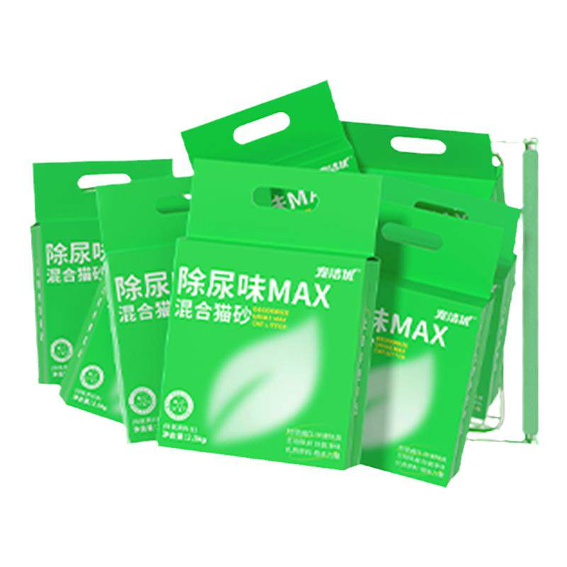 宠洁优除尿味95.5%除臭混合猫砂