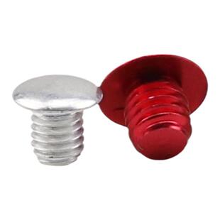 圆形螺孔盖铝合金和尚头圆头螺丝无槽防尘盖装饰标记螺钉M3M4M5M6