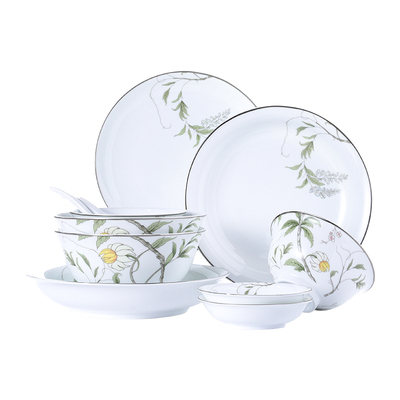 陶溪川景德镇陶瓷餐具套装家用简约高级感碗盘乔迁新居礼物伴手礼