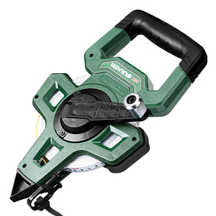 威力狮纤维皮卷尺30米架式卷尺50M高精度工程建筑测量大号皮尺100