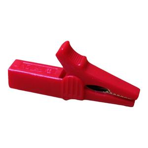 亿电全铜带绝缘封闭测试线夹子中号尾部可插4MM香蕉插头总长56MM