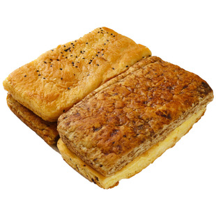 陇禾源糖酥饼西北手工糕点红糖油酥饼酥馍白糖馅饼早餐饼速食