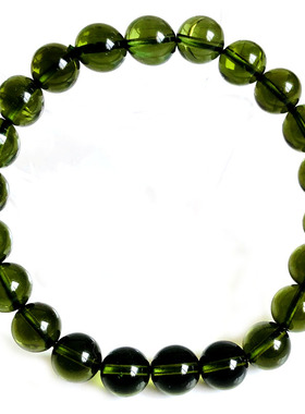 天然捷克陨石石手链女男款时尚