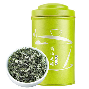 羽信高山毛峰2025新茶四川雅安蒙顶山云雾绿茶叶自己喝官方旗舰店
