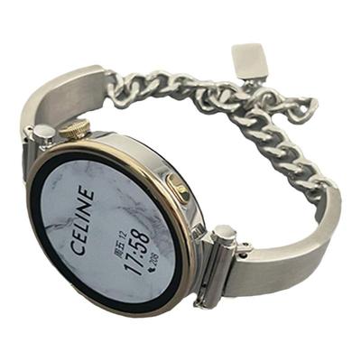 适用华为gt6手表gt5表带GT4金属watch5/4钢带gt3pro表链条3pronew女生GS4荣耀magic2新款女生夏季透气手表带