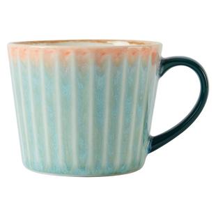 NITORI宜得利家居陶瓷可微波咖啡杯家用喝水杯子复古马克杯 350ml