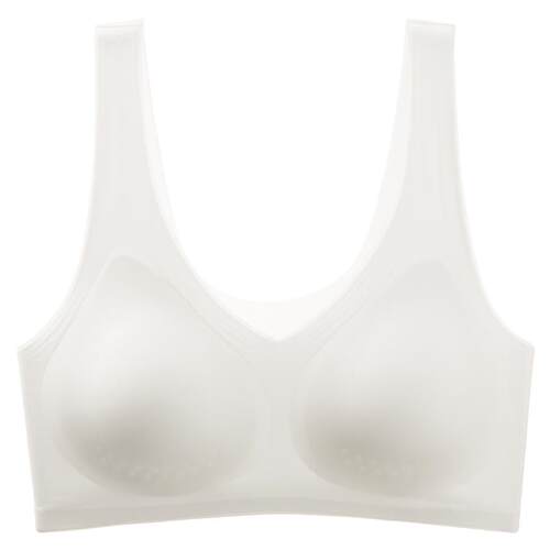 内衣女薄款夏季透气无痕无钢圈显胸小运动美背心式小胸聚拢文胸罩