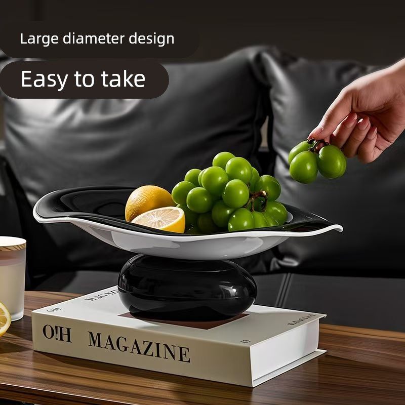 水果盘沥水轻奢创意个性现代家用果篮客厅茶几吧台酒店糖果零食盘