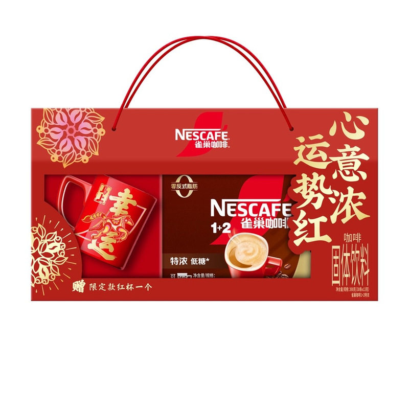 雀巢咖啡1+2原味奶香特浓三合一