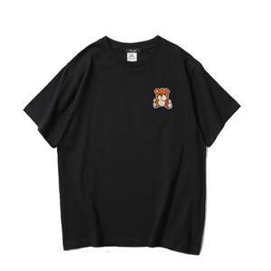 三九木街头大码刺绣潮短袖