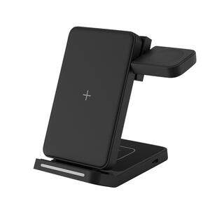 三合一无线充电器适用华为Mate80ProPura80Pro荣耀手机FreeBudsPro耳机Watch5GT6手表多功能立式专用快充支架