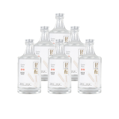 【官方正品】金裕皖甘酝50度500ml浓香型白酒纯粮食口粮酒整箱6瓶