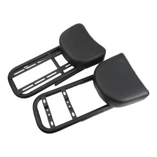 新国标电动车改装后货架加长后支架后坐垫延长座包鞍座后尾箱配件