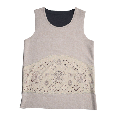 洱然无痕背心负氧子贴片保暖防寒