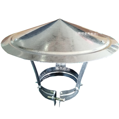 加厚镀锌防雨帽烟囱防风壁炉白铁皮烟冲盖室外烟管道柴火炉挡雨罩