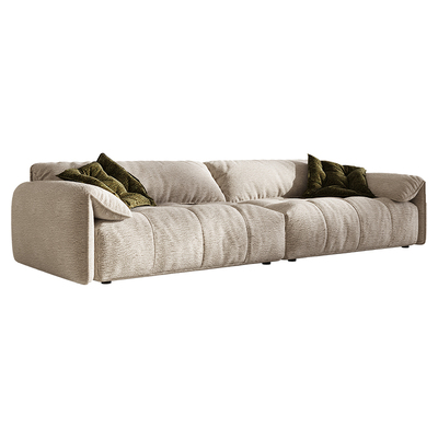 PAULJOHN极简客厅羽绒布艺沙发