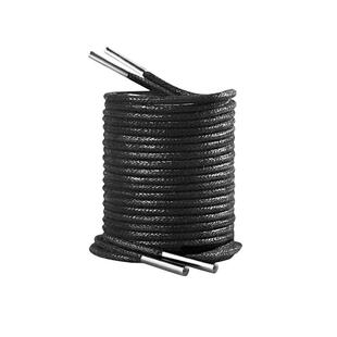 马丁靴鞋带男女款圆形打蜡商务休闲小皮鞋英伦风米棕黑白色鞋带绳