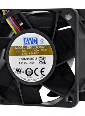 AVC暴力6038服务器PWM风扇6CM12V