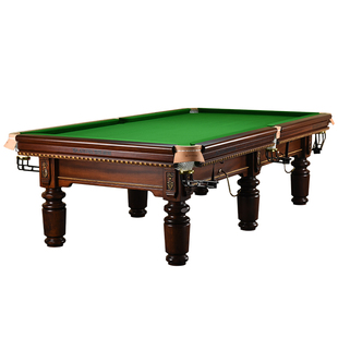 健英大师台球桌家黑八8美式标准成人桌球台球案别墅会所专用球台