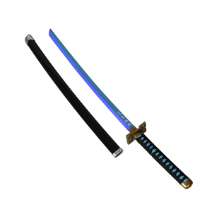 时透无一郎日轮刀烟雾喷雾发光刀鬼灭之刃cos喷雾富冈义勇炭治郎