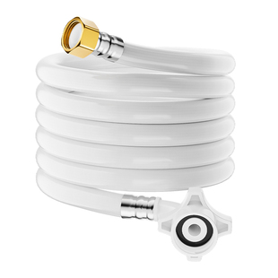 德国YEMO全自动洗衣机进水管加长软管通用4分螺纹接头延长上水管