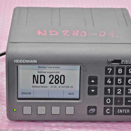Heidenhain Typ ND 280 / 1 Achsen Z?hler ID Nr 636280-01  / N
