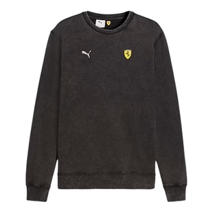 PUMA/彪马男士圆领卫衣男士法拉利联名款Ferrari纯棉做旧潮流春季