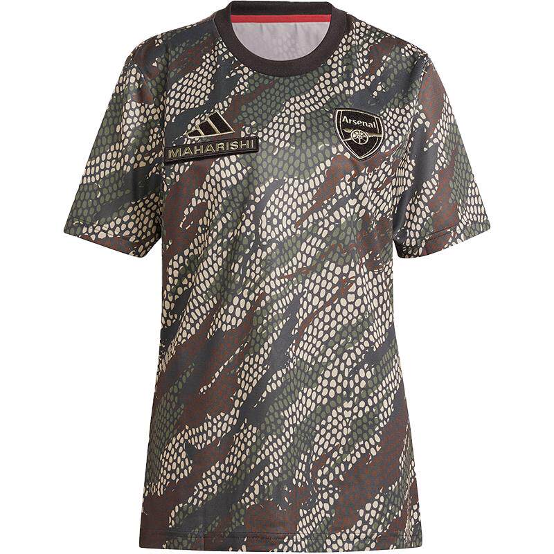 Adidas/阿迪达斯正品阿森纳联名男士足球训练运动短袖IN4752