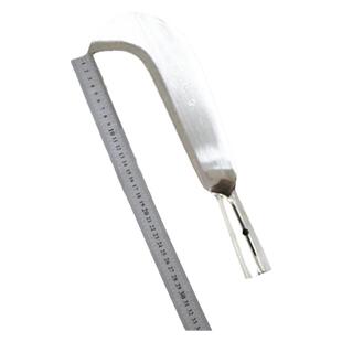 铬钢户外农用修枝园林劈柴刀蔑竹刀不锈钢手工锻打树刀勾镰刀包邮