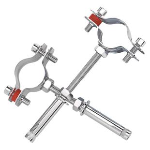 304不锈钢固定管支架膨胀螺杆卡扣抱箍管夹水管夹子卡箍卡子管卡