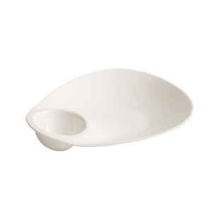 造器创意子母盘带醋碟饺子盘家用虾盘水饺盘高颜值陶瓷轻奢菜盘子