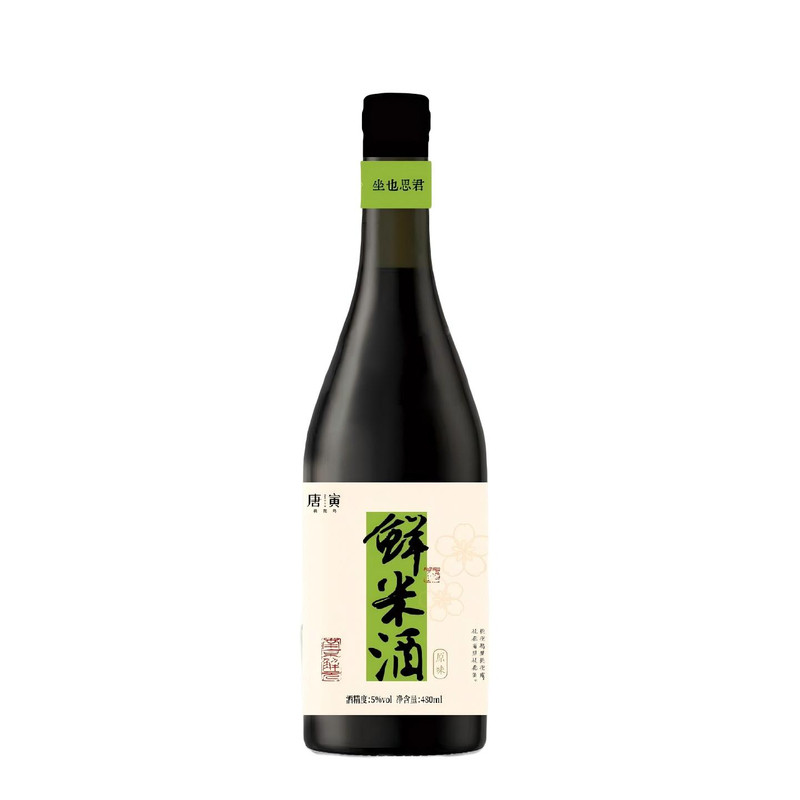 同里红唐寅鲜米酒5度480ml