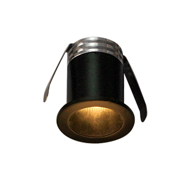 黑色嵌入式led防眩小射灯1W3W满天星天花筒灯开孔3.5公分35mm15度