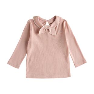 【新品】Oak Family2026春童装女童长袖T恤莫代尔棉宝宝套头上衣