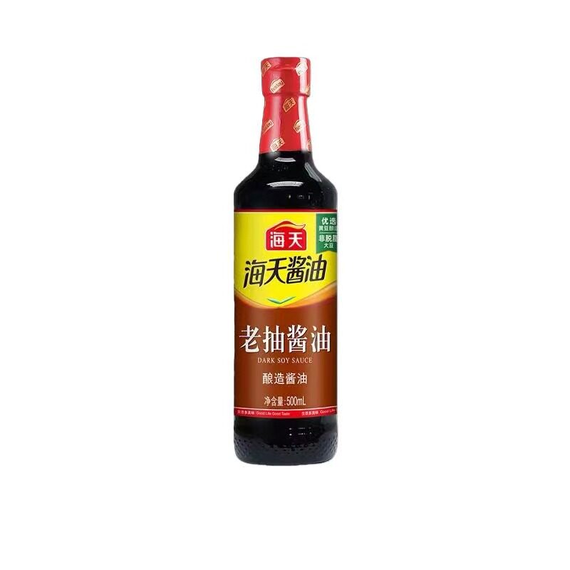 海天老抽酱油500ml红润炒菜上色
