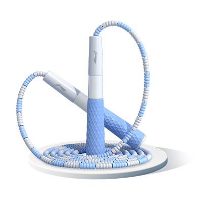 李宁成人花式竹节跳绳拳击绳