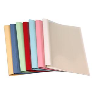 力武A4热熔封套投标书热熔机装订封皮半透明胶套塑料文件资料档案凭证皮纹纸合同简历白色彩色封面胶装封皮