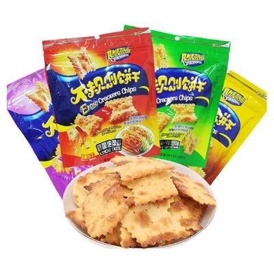 味之旅不规则饼干惊奇脆片咸味