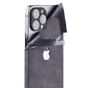 适用iphone15手机膜翻毛皮苹果16proMax全包背膜后面121314软膜毛绒贴纸