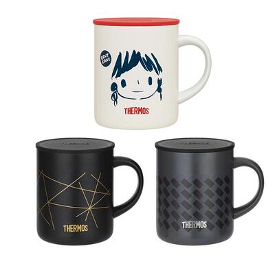 THERMOS/膳魔师简约不锈钢马克杯