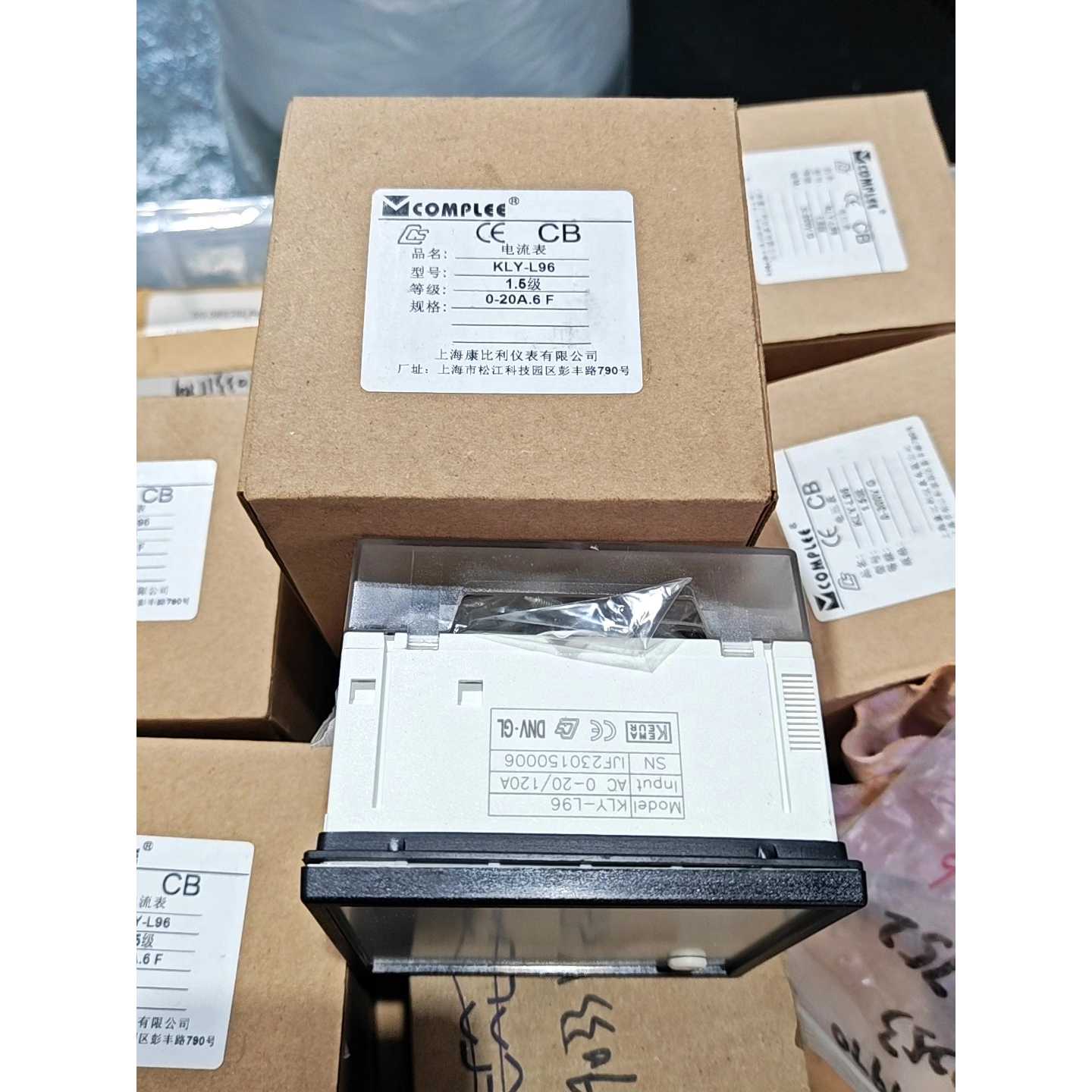 议价-COMPLEE,康比利仪表 电流表KLY-L96,实物如图