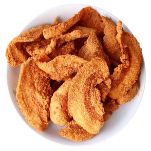 猪油渣香酥脆脆皮五花肉追剧好吃的童年怀旧即食小零食官方旗舰店