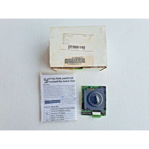KONGSBERG LP150 Track Ball Dip Switch CALDARO 1502N20V00X Re
