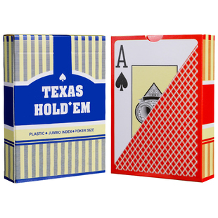 棋魂德州扑克塑料加厚扑克牌比赛专用PVC防水防折可水洗朴克批发