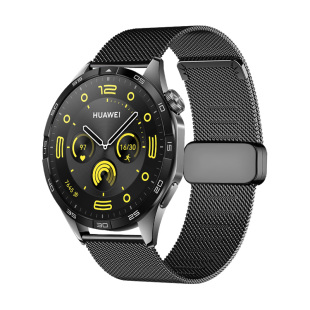 适用华为GT6(46mm)米兰尼斯磁吸表带GT5Pro金属腕带GT Runner1/2春夏新款手表带Watch4/4Pro/3/3Pro通用配件